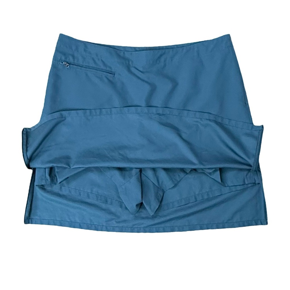 Patagonia Duway Skort Women's Teal A-Line Skirt - Picture 6 of 8